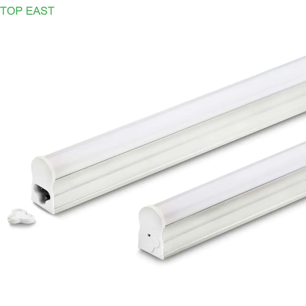 Ofis LED T5 floresan lamba fikstür, SMD2835 T5 2 yıl garanti ile entegre LED tüp floresan lamba