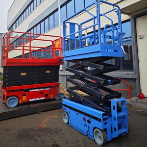 कारखाने की आपूर्ति मोबाइल हाइड्रोलिक टेलीस्कोपिक 6 मीटर कैंची लिफ्ट आदमी लिफ्ट मंच - Product Image 4