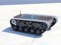Robot de lutte contre les incendies TIGER-08, alimenté au diesel, à quatre chenilles, tout-terrain, capable de grimper les escaliers, télécommandé, équipement de sauvetage personnalisable