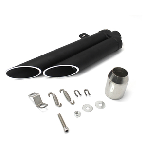 <span class=keywords><strong>Tubo</strong></span> <span class=keywords><strong>de</strong></span> <span class=keywords><strong>escape</strong></span> <span class=keywords><strong>Doble</strong></span> modificado Universal para motocicleta profesional, 38/51mm, para R1 R3 R6 Z800 - Product Image 1