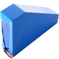 Triangle batterie 36V 48V 52V 10Ah 20Ah 30Ah 50Ah 500W 750W 1000W 1500W moteur haute capacité Ebike batterie au lithium