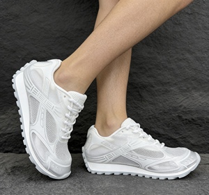 2026 Premium High-Top Sneakers Unisex Glass White Casual Walking Shoes <strong>Size</strong> 12 Large <strong>Size</strong> Platform <strong>Trainers</strong> for <strong>Men</strong> Women - Product Image 5