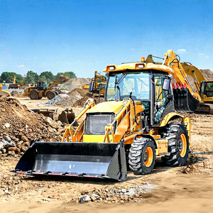 Livraison gratuite Tracteur compact EPA 5 avec chargeur arrière 4x4 Moteur diesel et pompe hydraulique - Product Image 1