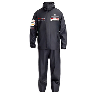 Conjunto de impermeable para motocicleta Nature, dos piezas, para motociclistas y repartidores, certificado CE2 - Product Image 4