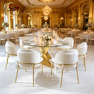 Chaise de salle à manger moderne en acier inoxydable doré à structure simple pour hôtel, cuisine, extérieur et salon - Product Image 3