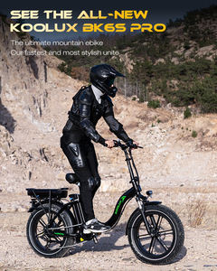 Bicicleta Eléctrica Plegable KOOLUX Bk6sPro con Llantas Gruesas, 48V13+10.4Ah, Bicicleta de Largo Alcance para Ciudad, Bicicleta Eléctrica Plegable BK6S PRO 3 - Product Image 5
