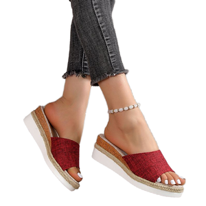 2025 Women's Summer Sandals <b>Comfortable</b> Anti-Slip Fashionable Platform Shoes Rubber <b>Insole</b> Versatile Beautiful for Spring Winter - Product Image 4