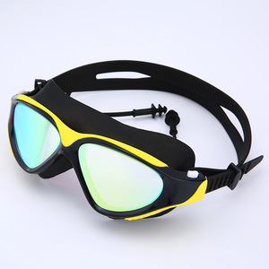 Gafas de natación antiniebla con lentes con revestimiento de espejo, Material de PC, universales para hombres y mujeres, natación, buceo, visión clara, resistente al agua - Product Image 1