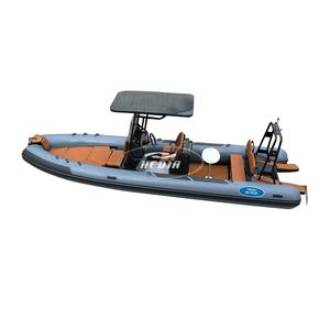 Hedia Boats 2026 CE Luxury 700CM Barca a Coste Rib Boat Yacht 23FT Gommone Gonfiabile in PVC Hypalon con Scafo in Alluminio - Product Image 3