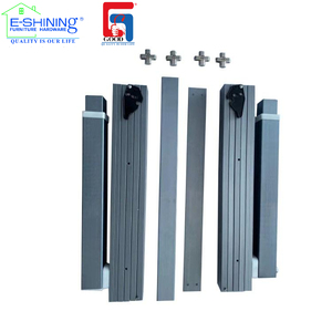 Chất lượng cao biến đổi Bàn ăn gấp bàn ăn Cơ chế đa phần nhôm bàn ăn trượt - Product Image 2