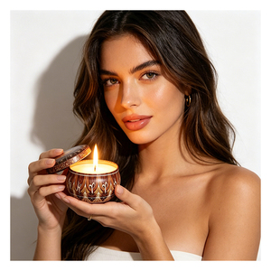 Private Label Soy Wax Scented <b>Candle</b> Premium Packaging Home Fragrance Retail Distribution Deluxe Signature Collection - Product Image 2