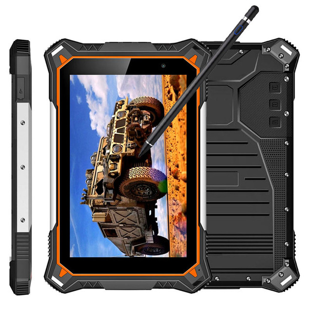Cheapest Factory 8" IP68 Rugged Tablet Android Octa Core 10000mAh 6+128GB FHD GPS OEM Rugged Tablet PC Industrial Tablet PC