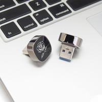 Mini clé USB lumineuse, capacité réelle et complète, 64 Go, 128 Go, 256 Go, 512 Go, 1 To, clé USB pour téléphones mobiles