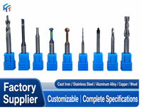 Outils de coupe en carbure monobloc PCD sur mesure, non standard, à gamme complète : fraises à bout sphérique, fraises à chanfreiner et fraises de formage pour usinage CNC