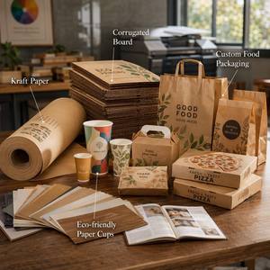 Desktop One Pass Printing Machine Easy Operation Single Pass for Small Business Custom <b>Paper</b> Bag Pizza Box - Product Image 3