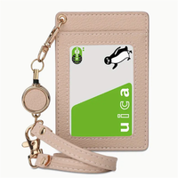 Porte-badge d'identification rétractable en gros avec cordon et clip, étui pour cartes d'identité pour adolescents ou employés de bureau