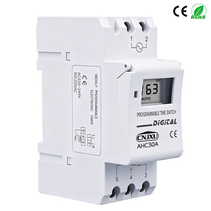 <span class=keywords><strong>Timer</strong></span> Digitale Programmabile Settimanale 7 Giorni 1NO 1NC per Guida DIN, Monofase, 12V DC, Relè Temporizzatore AC/DC 12V 24V 48V 110V AC220 - Product Image 1