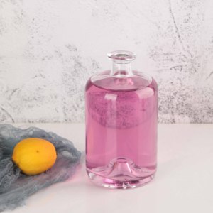 Usine Clair Rond <span class=keywords><strong>Cidre</strong></span> Cointreau Bouteille Pack 750ml Whisky Brandy Vide Verre Liqueur Boissons Bouteilles avec <span class=keywords><strong>Bouchon</strong></span> De Liège - Product Image 2