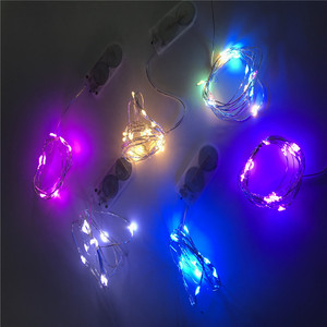 2M 20 LED CR2032 Nút Pin Di Động Với TRY ME HOME Trang Trí Trong Nhà Dây Đồng LED STRING Ánh Sáng - Product Image 4