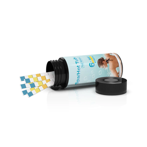 100 पीसी 6 में 1 टेस्ट स्ट्रिप्स स्विमिंग पूल स्पा पानी की गुणवत्ता ph परीक्षण पेपर बहुउद्देशीय क्लोरीन/ब्रोमाइन माप पेपर - Product Image 4