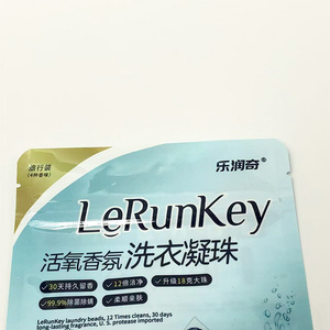Color Printing 72g PE Material <b>Stand</b> Pouch Security Easy Tear Strong Resealable Air for Zipper for Condensation Beads Other - Product Image 2