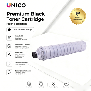 Cartouche de toner UNICO pour <span class=keywords><strong>imprimante</strong></span> <span class=keywords><strong>Nashuatec</strong></span> Pro 906EX Savin 8090 8110 8135 Pro 1106EX 1107 1356EX 1357 906EX 907EX - Product Image 2