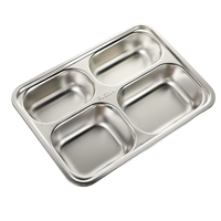 Conteneur alimentaire en plastique PP de 1000 ml avec impression, 3 compartiments, cuillère et fourchette, design flexible, compatible lave-vaisselle, pour une fraîcheur optimale - Vente en gros