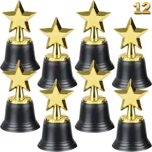 Werbeartikel anpassbar 4,5 Zoll, Goldpreis Kinderparty-Lieblinge, Requisiten, Prämien, Gewinnpreise Star Trophy