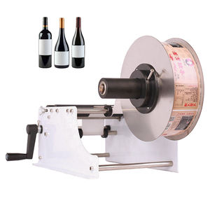 Máquina etiquetadora de botellas de agua para aceite, jugo, bebidas, cosméticos, champú, etiquetadora de botellas redondas, loción, salsa, miel - Product Image 5