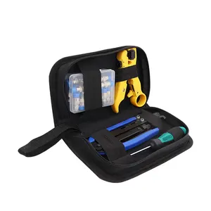 Profession elles Netzwerk Computer Wartung Reparatur Tool Kit Lan Kabel tester Abisolierzange Crimp werkzeug Set