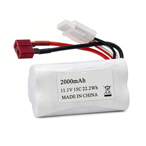 Batterie RC 11.1V 2000mAh LiPo pour bateau télécommandé, moteur sans balais, jouets fabriqués en Chine - Product Image 3