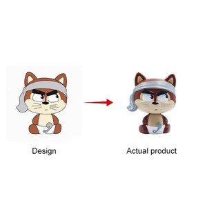 Nhà Cung Cấp Tùy Chỉnh Vinyl Hình Pvc Đồ Chơi Làm 3D Dịch Vụ In Ấn Nhựa Đồ Chơi Phim Hoạt Hình Hành Động Hình - Product Image 1