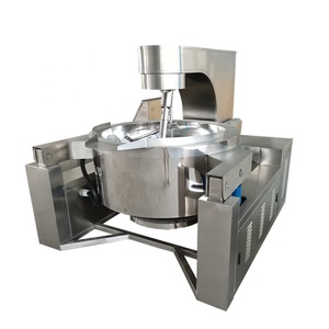 Olla de cocina de agitación planetaria automática de China con agitador Máquina mezcladora de cocina de gas de Huevos Revueltos - Product Image 1