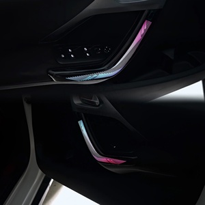 Kit d'éclairage ambiant LED pour voiture SJC pour <span class=keywords><strong>Peugeot</strong></span> <span class=keywords><strong>2008</strong></span> 2014-2019, intérieur automobile, symphonie de 64 couleurs, <span class=keywords><strong>accessoires</strong></span> décoratifs dynamiques - Product Image 4