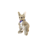 Jouets en peluche kangourou en peluche australienne personnalisation de simulation avancée avec options de taille