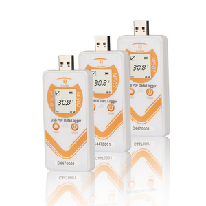 EU Accudata M502 เครื่องวัดอุณหภูมิและความชื้นแบบมัลติฟังก์ชั่น ตรวจสอบอุณหภูมิและความชื้นแบบเรียลไทม์ รองรับการส่งออกข้อมูลผ่าน USB มาตรฐาน IP68 NIST รับผลิตแบบ OEM/ODM - Product Image 2