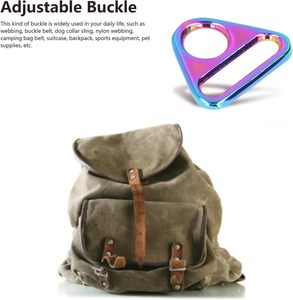 Adjustable Buckle Alloy <b>Purse</b> Hardware Hand DIY Accessories For Making Handbag <b>Backpack</b> Luggage Bag - Product Image 5