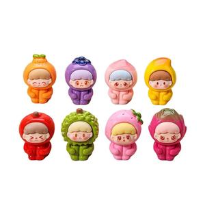 Solid Colour Fruit Pup Diy Resin Luminous Cartoon <strong>Jewellery</strong> Creative Small Pieces Pair Accessories Blind Bags - Product Image 6