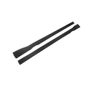 Para <span class=keywords><strong>Mercedes</strong></span> W213 E43 E53 E63 AMG <span class=keywords><strong>Sedan</strong></span> faldas laterales de carbono Real labios de extensión 2017up - Product Image 2