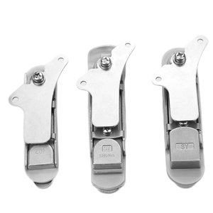 Cửa Tủ Hợp kim kẽm mô hình AB403-1 khóa phẳng cho thiết bị khóa hộp Cơ Bản & hộp phân phối - Product Image 2