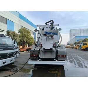 Camion-citerne à vide pour eaux usées Shacman L3000 4X2 15CBM avec pompe à vide à vendre - Product Image 6