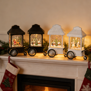 Adornos Navideños Transfronterizos para el Hogar: Manualidades, Escenografía, Carrito del Viejo Pascuero, <span class=keywords><strong>Bolas</strong></span> <span class=keywords><strong>de</strong></span> <span class=keywords><strong>Nieve</strong></span> con Cristales, Adornos <span class=keywords><strong>de</strong></span> Muñecos <span class=keywords><strong>de</strong></span> <span class=keywords><strong>Nieve</strong></span> - Product Image 4