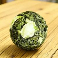 [Superior Jasmine Dragon Pearl] Thé vert authentique du Fujian 250g en boîte, infusé traditionnellement à la main, riche en jasmin, en feuilles entières