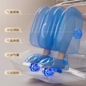 AUX Massage Chair L50S SL Rail 4D Robotic Hand Full Body Home Electric <b>Sofa</b> White <b>Gold</b> - Product Image 3