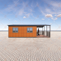 Maison conteneur extensible à installation rapide, unité de logement préfabriquée pour complexe hôtelier, camping, hébergement temporaire