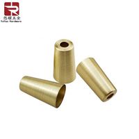 YOYOW Moderne Or Fin Laiton Meubles Jambe Tube Protecteur 80*33*25 Table Pieds Base Caps pour Salle À Manger Chaises Canapés Cabinet Jambe