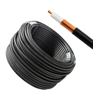 Câble coaxial RF Superflex 50 ohms 1/2 pouce, câble d'alimentation RF ondulé LDF4-50UF à faible densité pour antenne de station de base GSM <span class=keywords><strong>3G</strong></span> 4G 5G - Product Image 2
