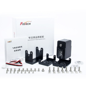 เฟอิเทค เอสทีเอส 3235 เซอร์โวมอเตอร์ แรงบิด 30 กก. 12v โลหะทั้งหมด แกนคู่ หมุนต่อเนื่อง พอร์ตเชื่อมต่อแบบอนุกรมสำหรับหุ่นยนต์ - Product Image 5