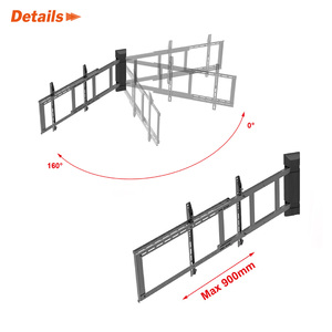 <span class=keywords><strong>Support</strong></span> mural pour téléviseur intelligent motorisé <span class=keywords><strong>universel</strong></span> Charmount, pivotant et rotatif électriquement - Product Image 3