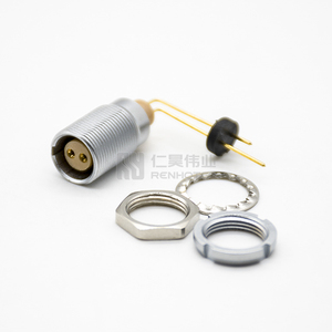 <span class=keywords><strong>PCB</strong></span> <span class=keywords><strong>Mount</strong></span> <span class=keywords><strong>ECG</strong></span> Snap Socket 2 Pin B Series góc phải nữ tự khóa ổ cắm tròn - Product Image 3